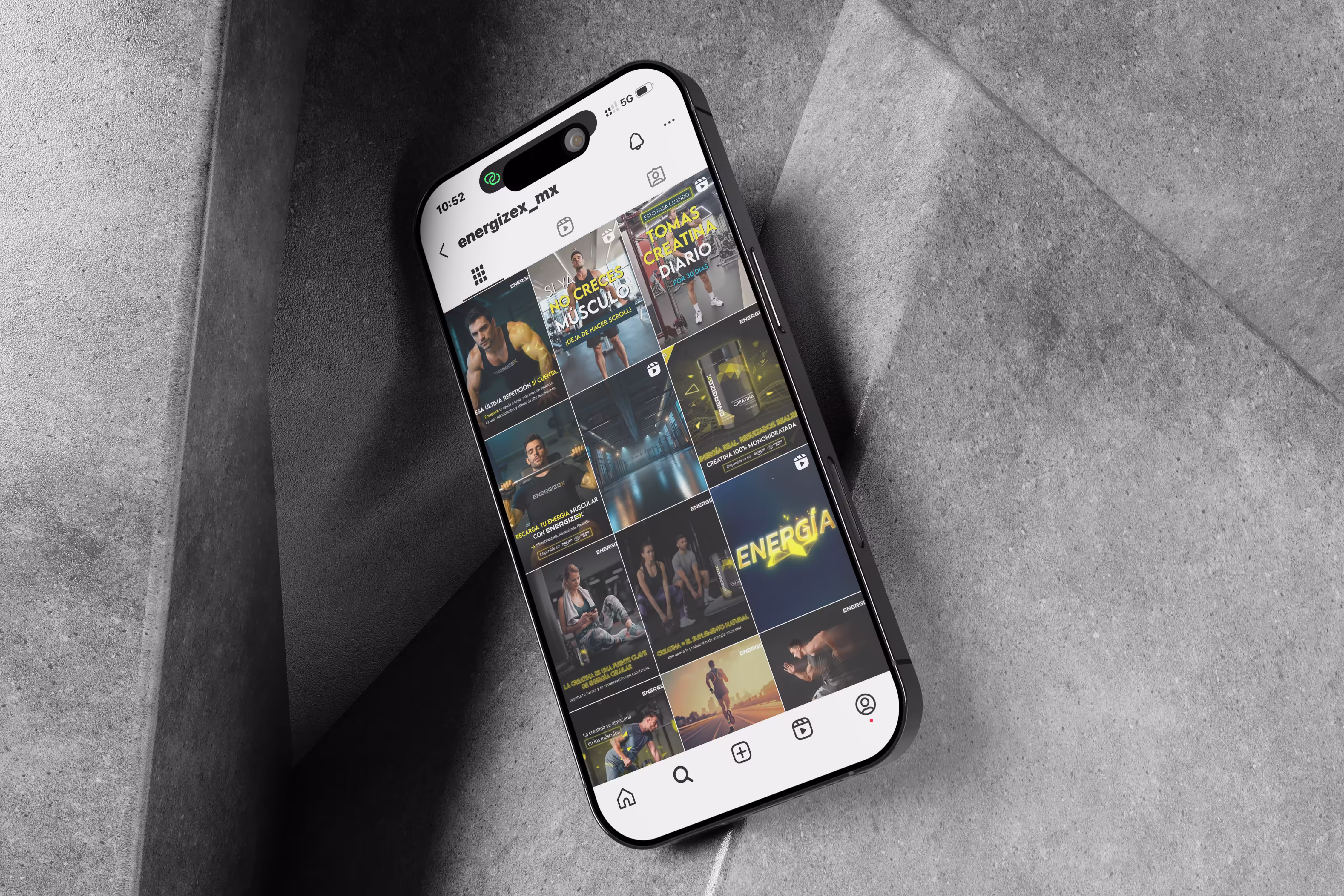 Energizex Social Feed